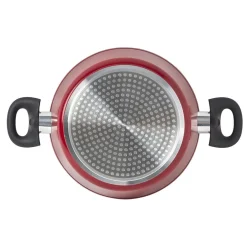 Faitout aluminium rouge ø 24 cm