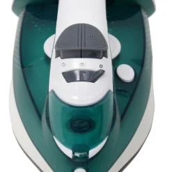 Fer à repasser bleu et blanc 2200W