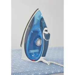 Fer à repasser Homday bleu et blanc