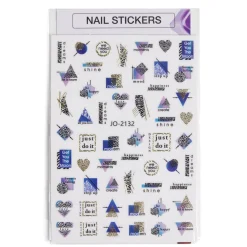 Feuille stickers pour ongles