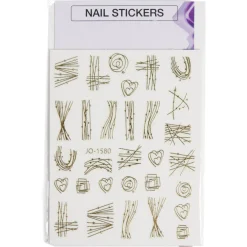Feuille stickers pour ongles