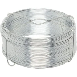 Fil métallique acier gris 75 m