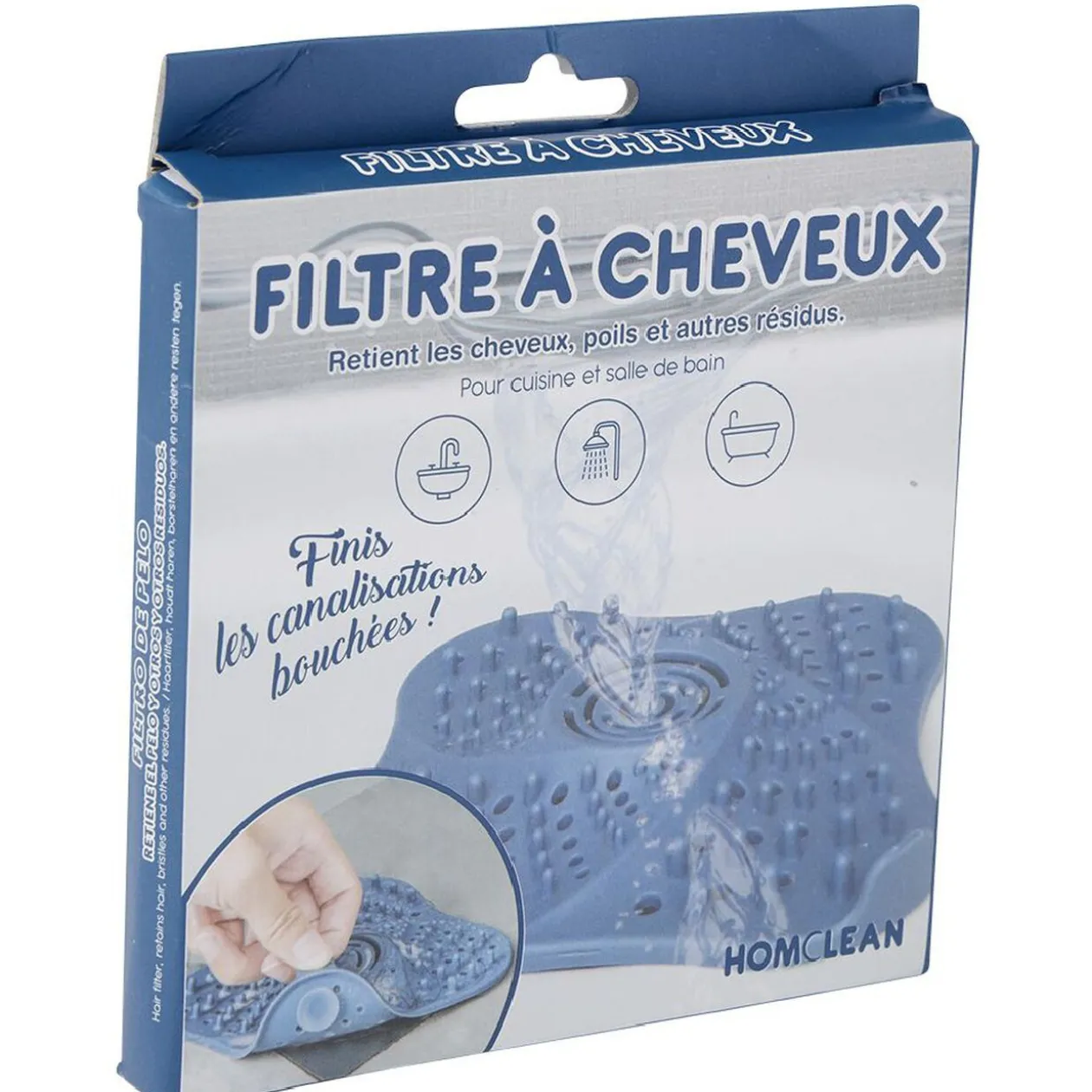 Filtre douche pour cheveux