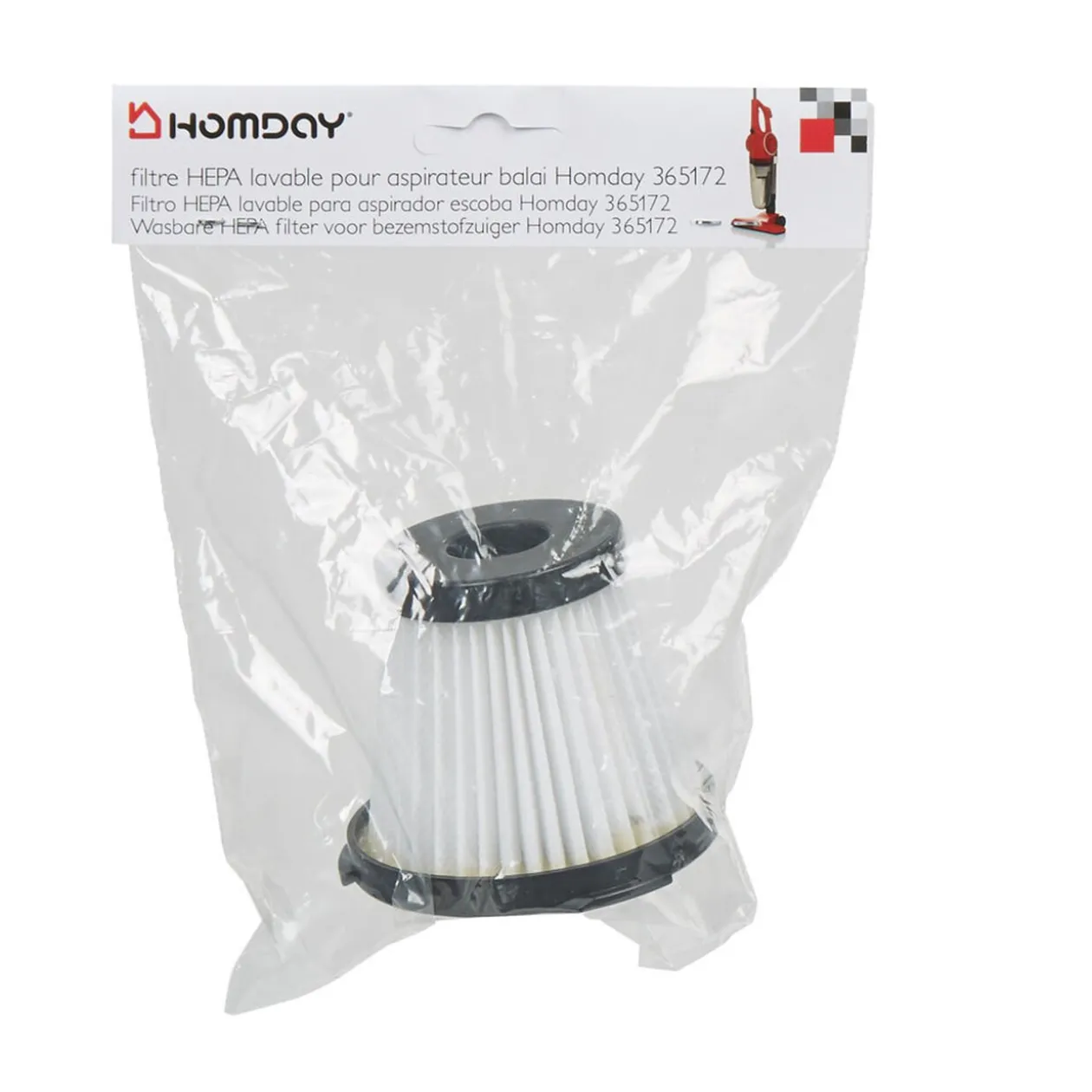 Filtre pour aspirateur balai Homday
