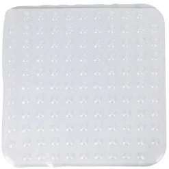 Fond de douche bulle pvc blanc transparent