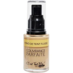 Fond de teint fluide couleur beige doré n°03