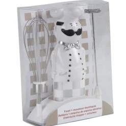 Fouet mousseur électrique 2 en 1