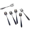 Fourchette à huître en inox x6
