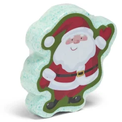 Galet de bain forme Noël 60g - 3modèles