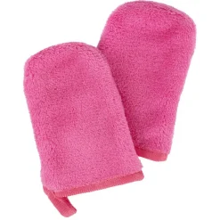 Gant démaquillant Rose x2