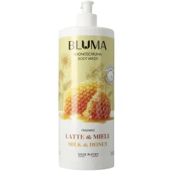 Gel douche Bluma Lait et miel 1L