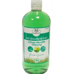 Gel douche citron ginseng menthe Mességué