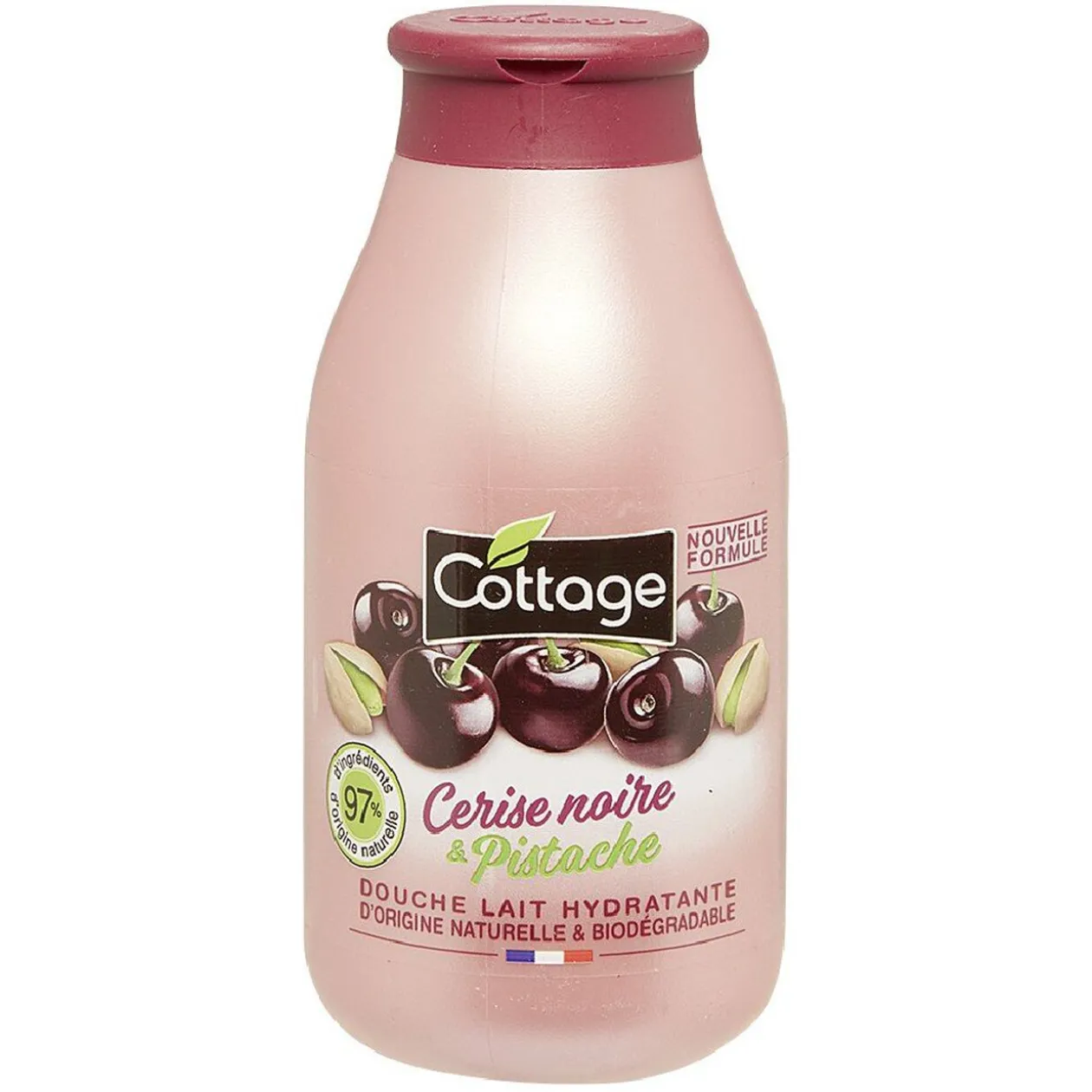 Gel douche COTTAGE cerise pistache 250ml