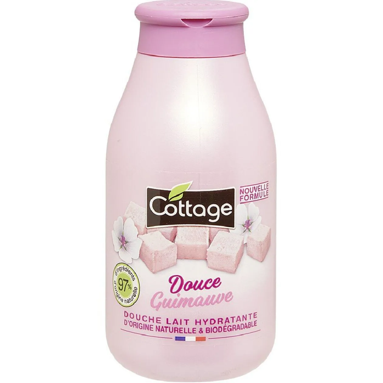 Gel douche COTTAGE guimauve 250ml