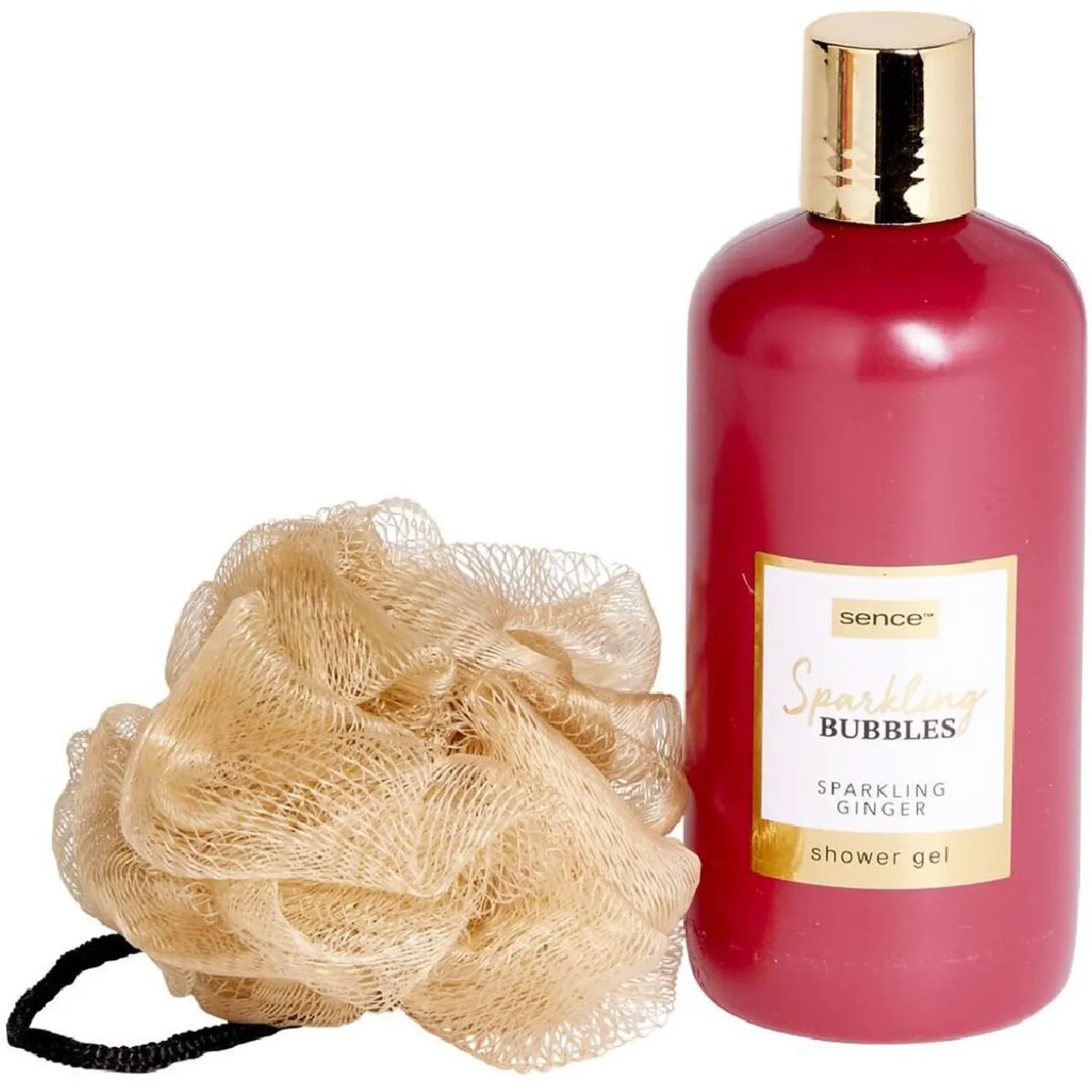 Gel douche et fleur de bain Sparkling bubble 300ml