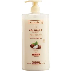 Gel douche Evoluderm délice karité 1L