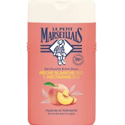 Gel douche Le Petit Marseillais pêche blanche et nectarine