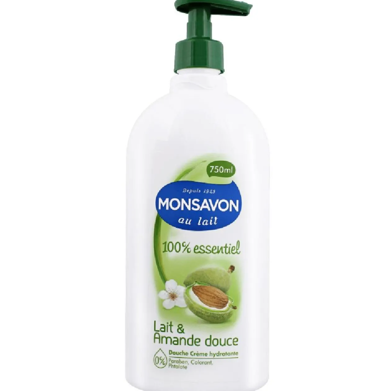 Gel douche Monsavon amande 750ml