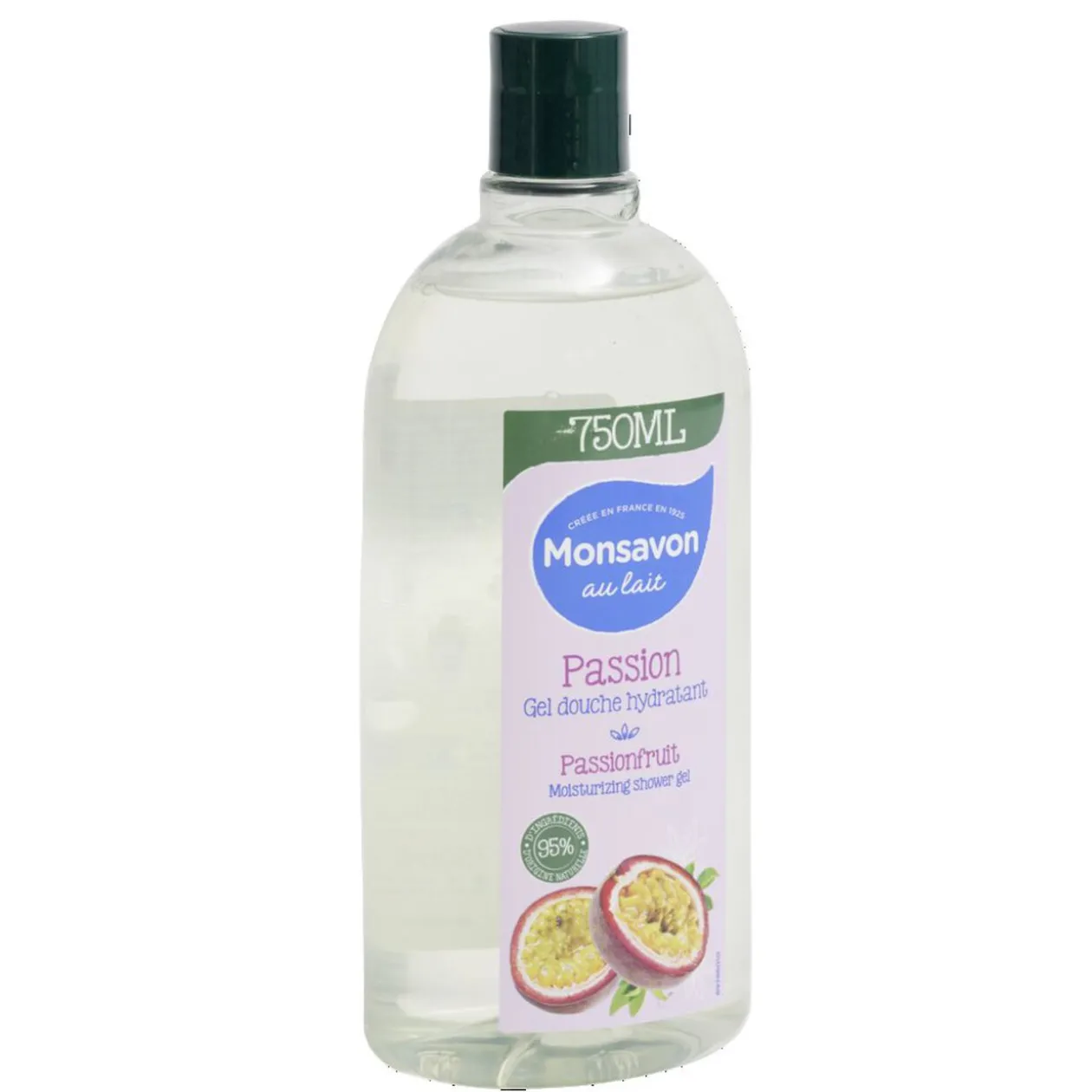 Gel douche Monsavon passion 750ml