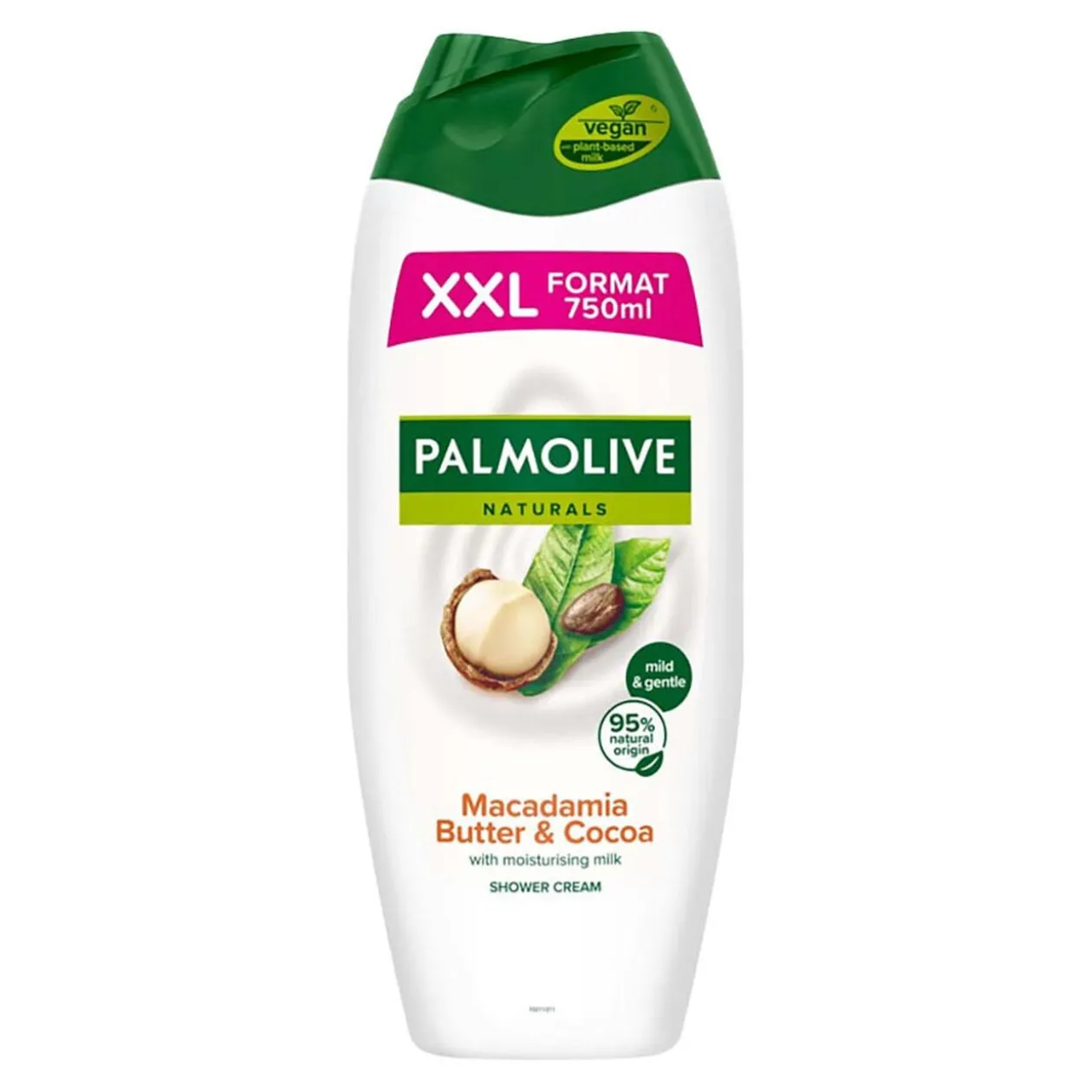 Gel douche Palmolive Naturals beurre de macadamia et cacao 750ml