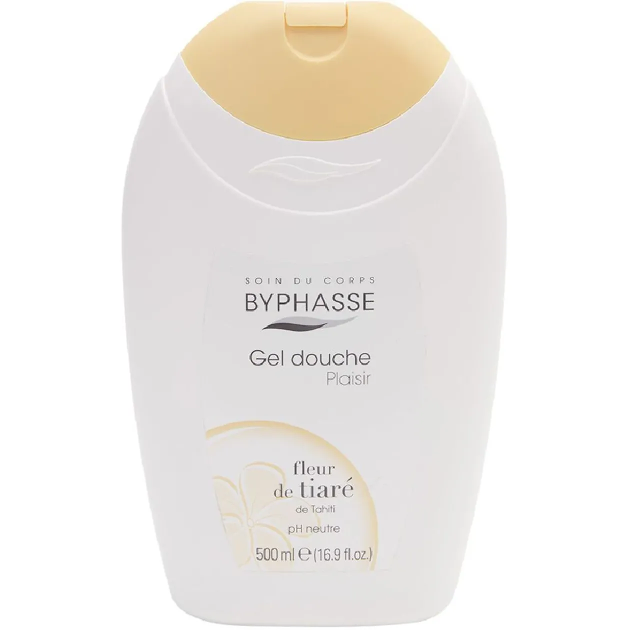 Gel douche parfum fleur de Tiaré de Tahiti pH neutre 500 ml