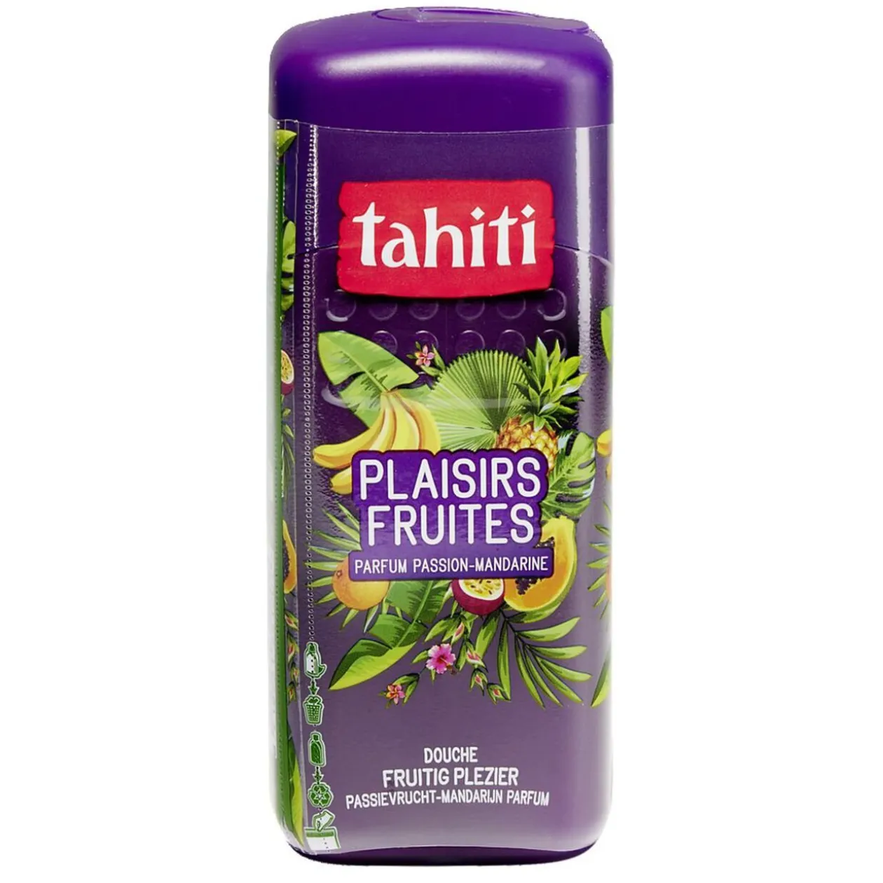 Gel douche Tahiti plaisirs fruités passion mandarine 320ml
