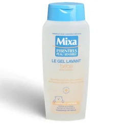 Gel lavant bébé Mixa à la glycérine végétale 400ml