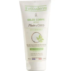 Gelée corps détox Evoluderm pluie de coco 200 ml