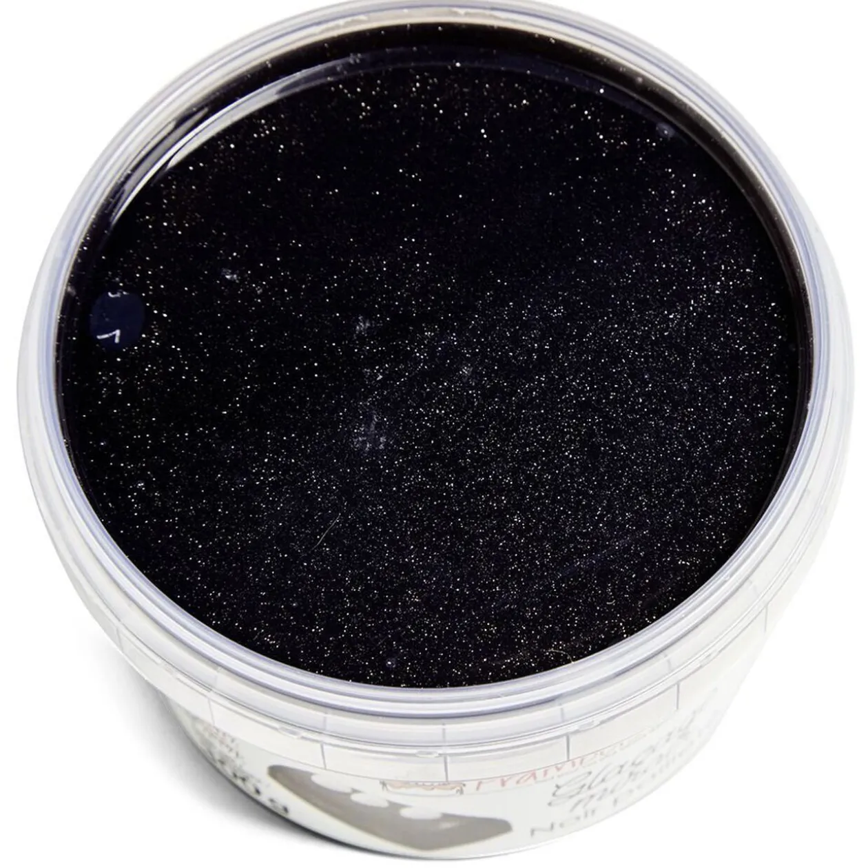 Glaçage miroir noir pailleté 300g