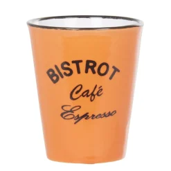 Gobelet café expresso multicolore Bistrot x4