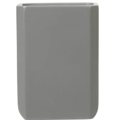 Gobelet de salle de bain ciment gris