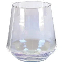 Gobelet iridescent en verre 49 cl x4