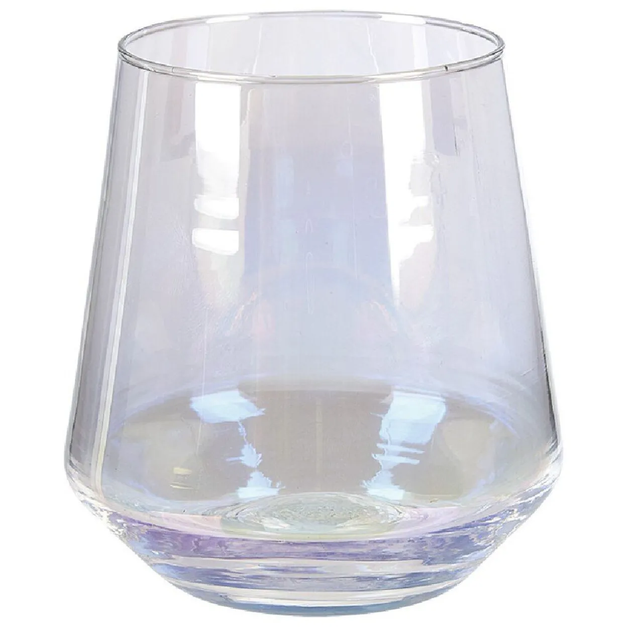 Gobelet iridescent en verre 49 cl x4
