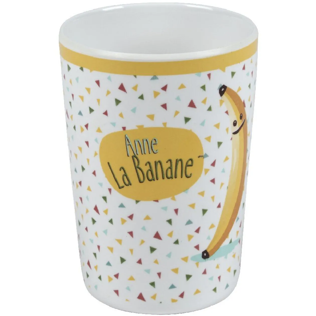 Gobelet mélaminé enfant design Anne La Banane