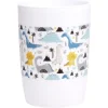 Gobelet motif dinosaure Ø7xH9,7cm