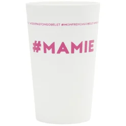 Gobelet plastique inscription #MAMIE 33cl