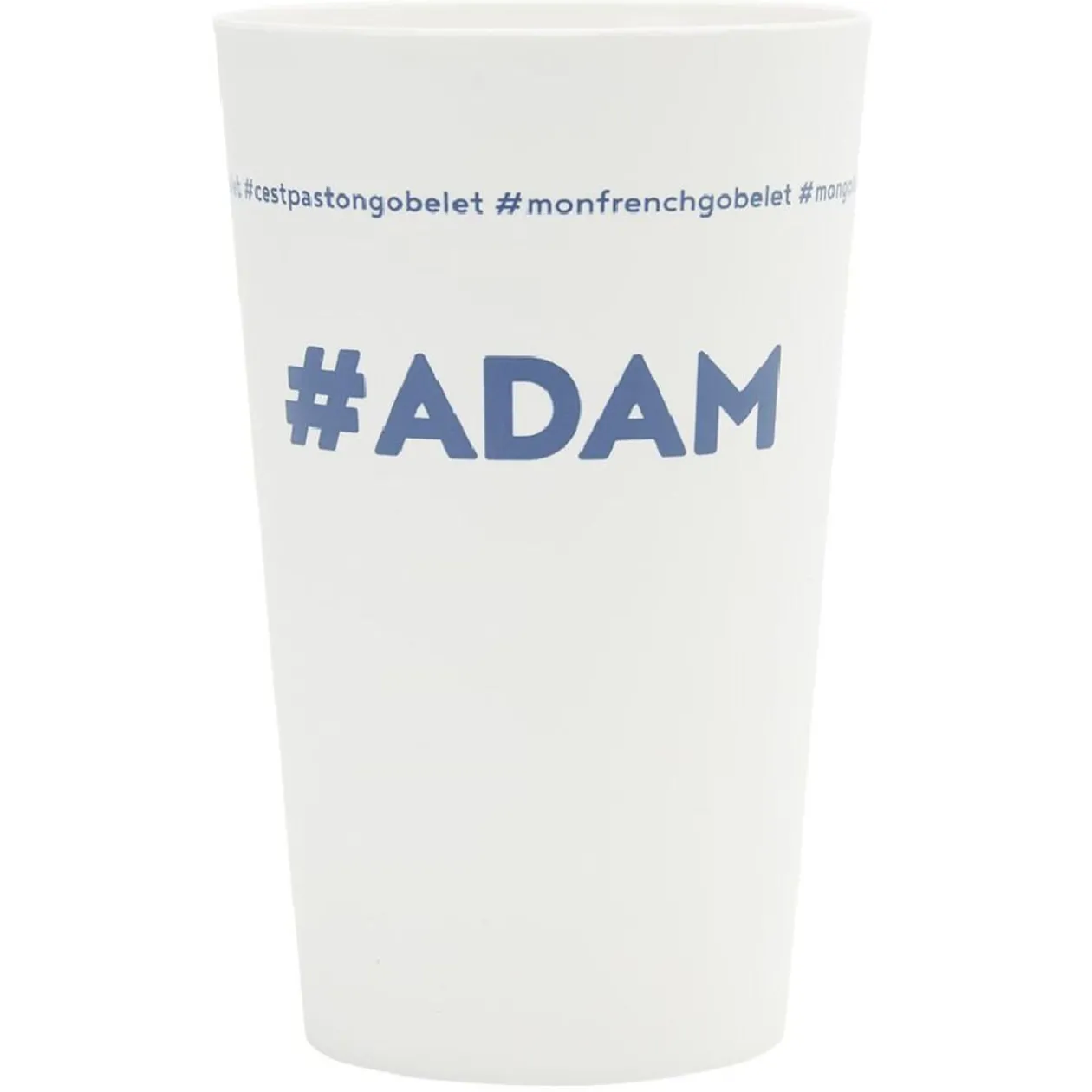 Gobelet plastique prénom #ADAM 33cl