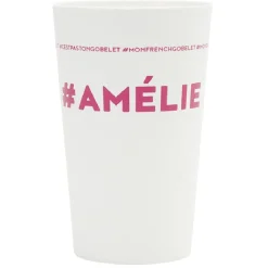 Gobelet plastique prénom #AMÉLIE 33cl