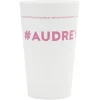 Gobelet plastique prénom #AUDREY 33cl