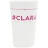 Gobelet plastique prénom #CLARA 33cl