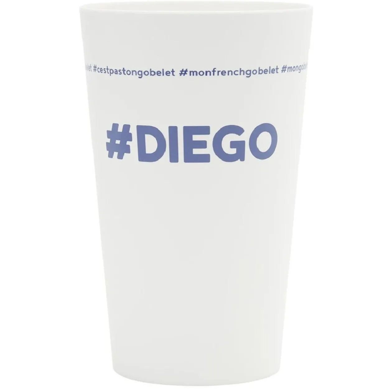 Gobelet plastique prénom #DIEGO 33cl