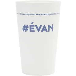 Gobelet plastique prénom #EVAN 33cl