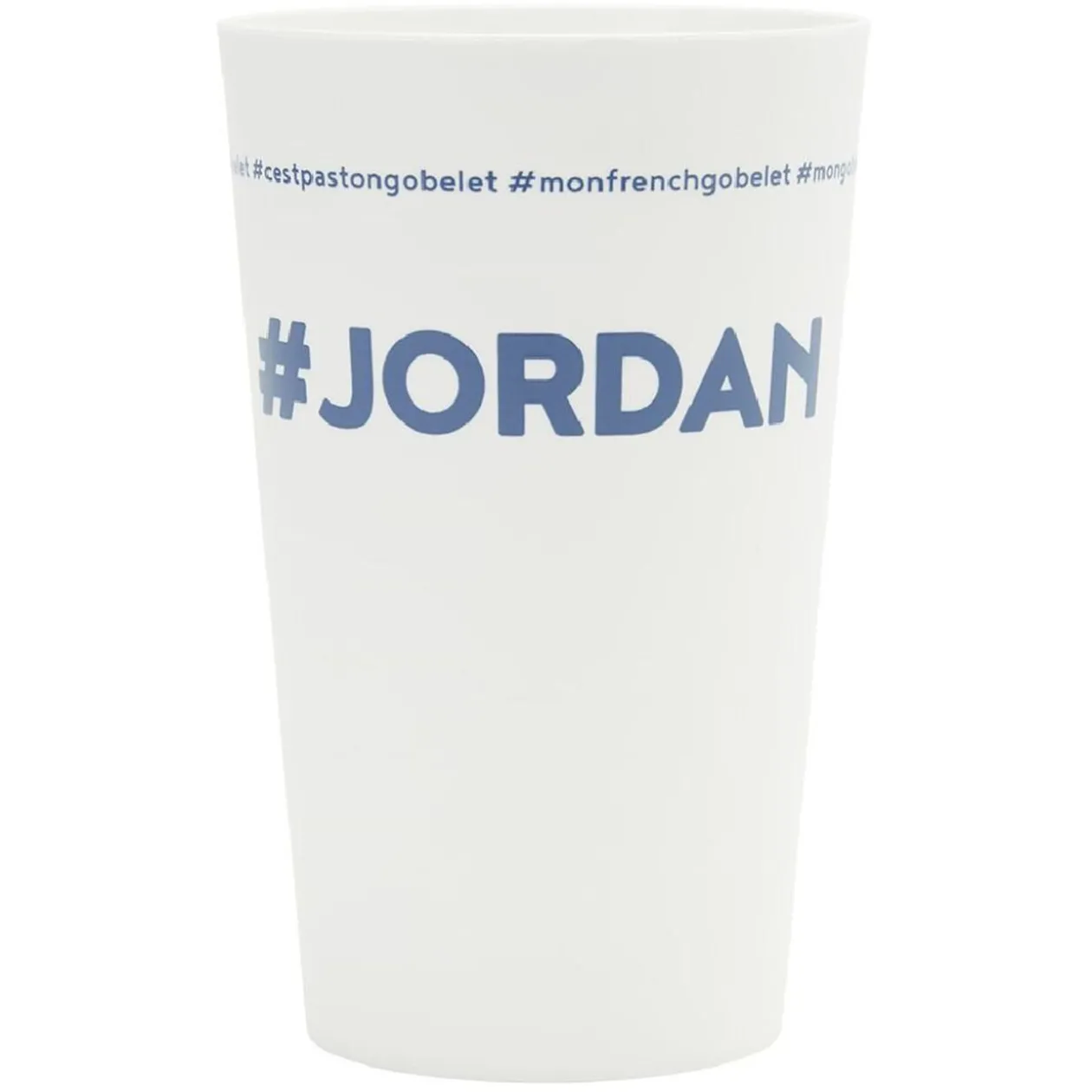 Gobelet plastique prénom #JORDAN 33cl
