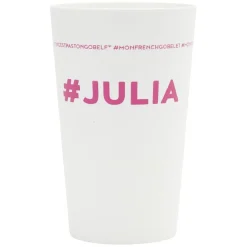 Gobelet plastique prénom #JULIA 33cl