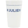 Gobelet plastique prénom #JULIEN 33cl