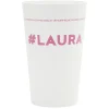 Gobelet plastique prénom #LAURA 33cl