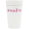 Gobelet plastique prénom #MAËVA 33cl