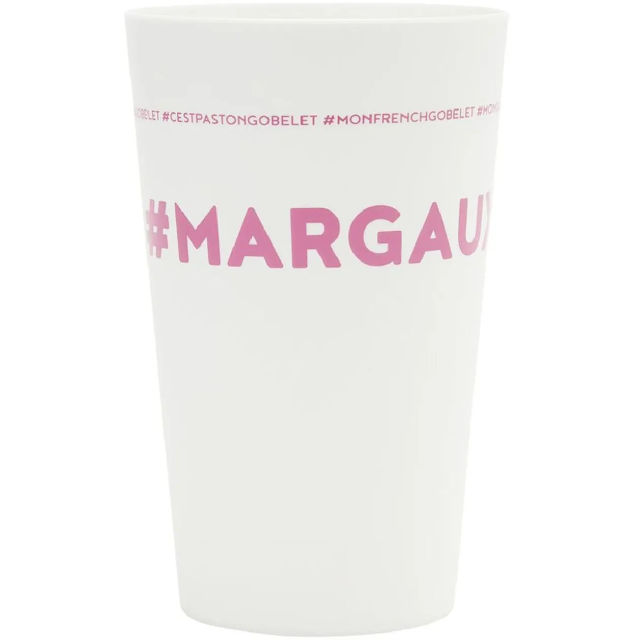 Gobelet plastique prénom #MARGAUX 33cl