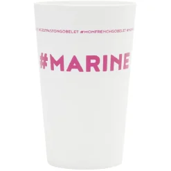 Gobelet plastique prénom #MARINE 33cl