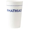 Gobelet plastique prénom #MATHIAS 33cl